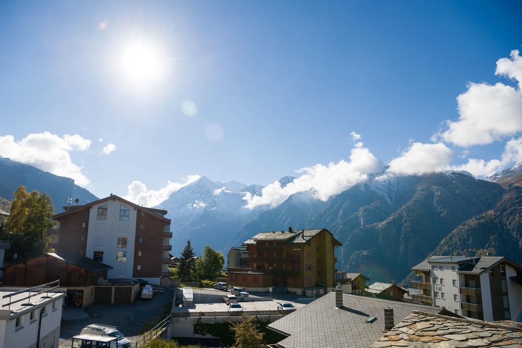 Milleggapark Casa Mia Appartement Grächen Buitenkant foto